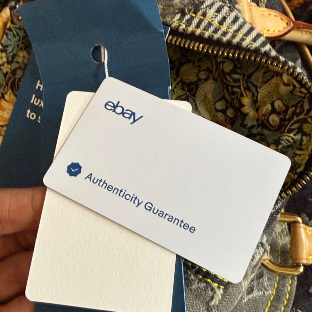 Louis Vuitton denim patchwork bowly - image 11